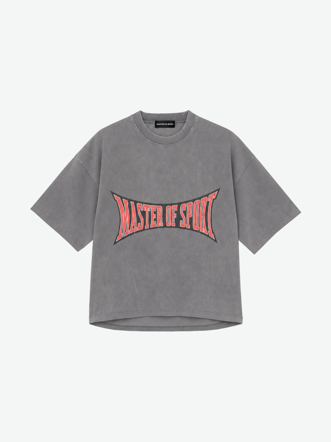 Master of Sport Expanded Logo Box Fit Tee,  Grey