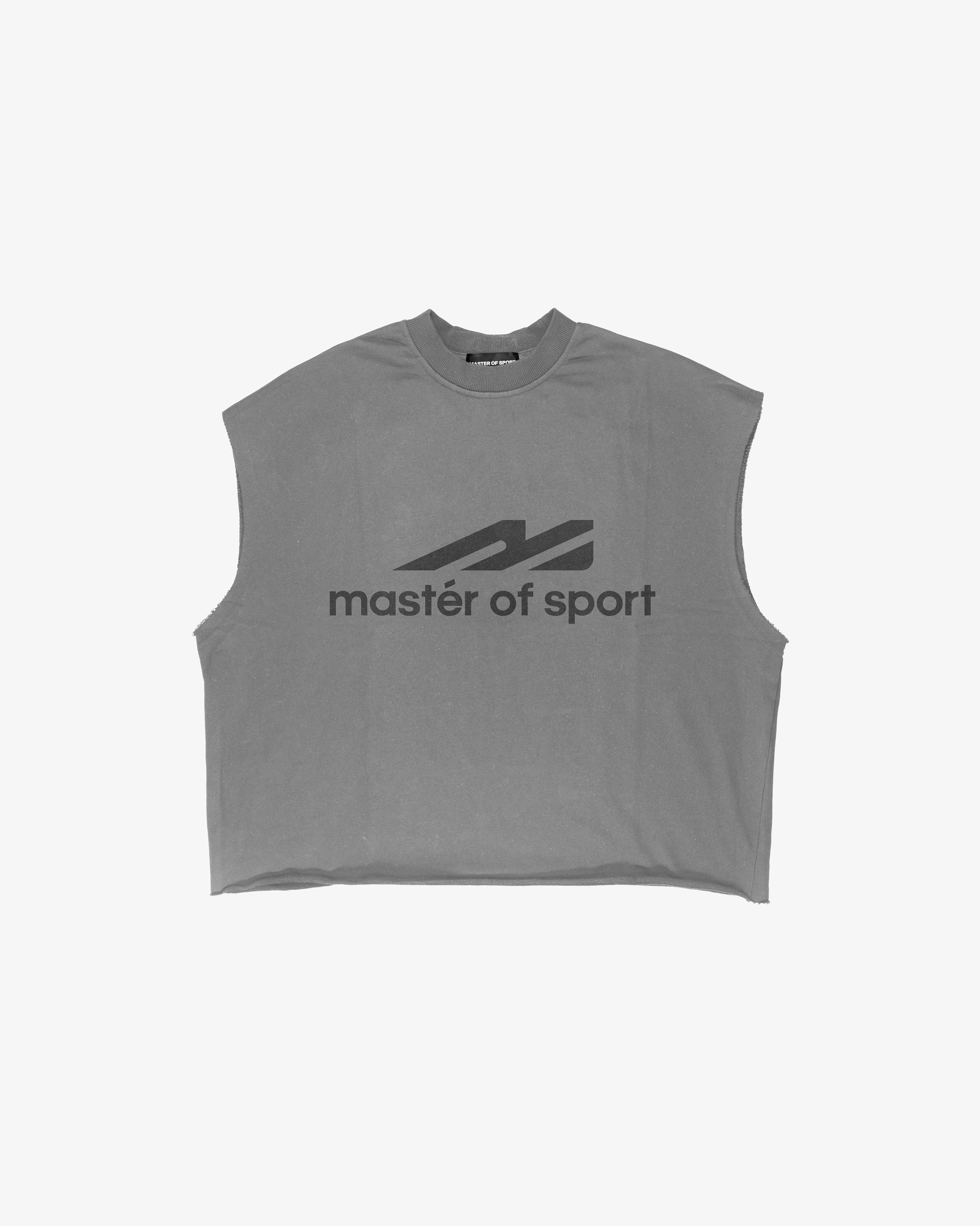 MOS Weft-Knit French Terry Top, Grey